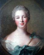 Jean Marc Nattier Portrait de Madame de Pompadour en Diane Sweden oil painting artist